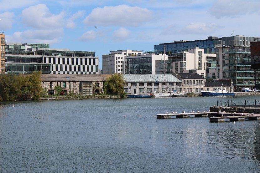 Docklands area of Dublin